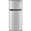 4.5-Cu. Ft. Mini Refrigerator with Top-Mount Freezer and Stainless Steel Door B180583