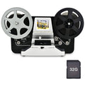 Black 8mm Super8 Roll Film Scanner with 2.4 inch LCD Y127