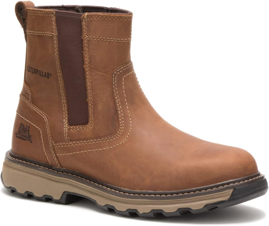 Dark Beige Industrial Construction Shoe A684