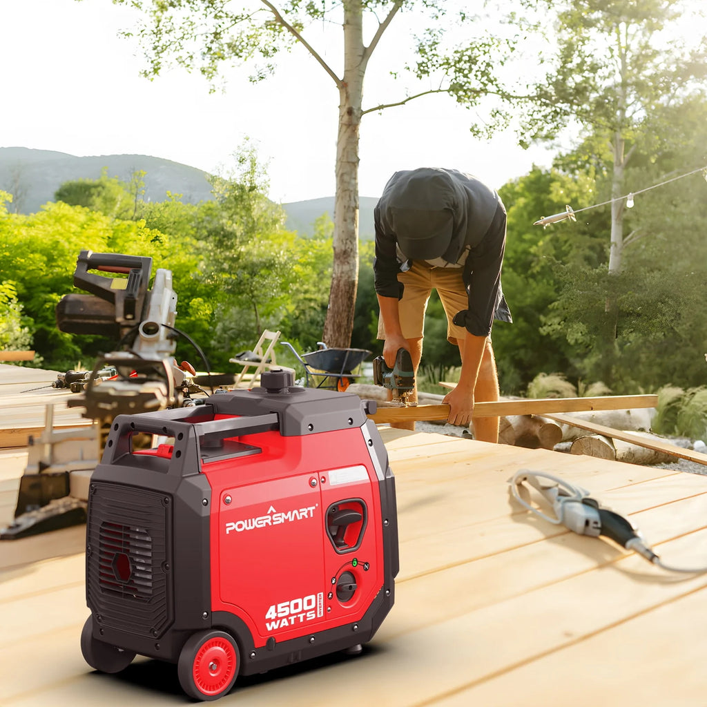 4500W Portable Inverter Gas Generator with Electric Start Z298861