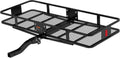 60 x 24-Inch Black Steel Basket Hitch Cargo Carrier S338665