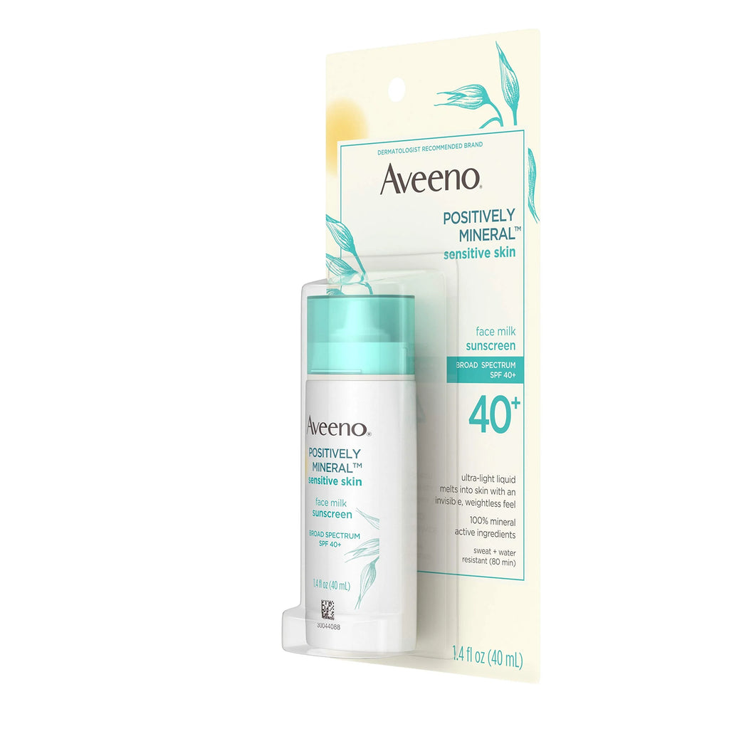 SPF 40+ Zinc Oxide & Titanium Dioxide Oil-Free Facial Sunscreen, 1.4 Fl. Oz K912853