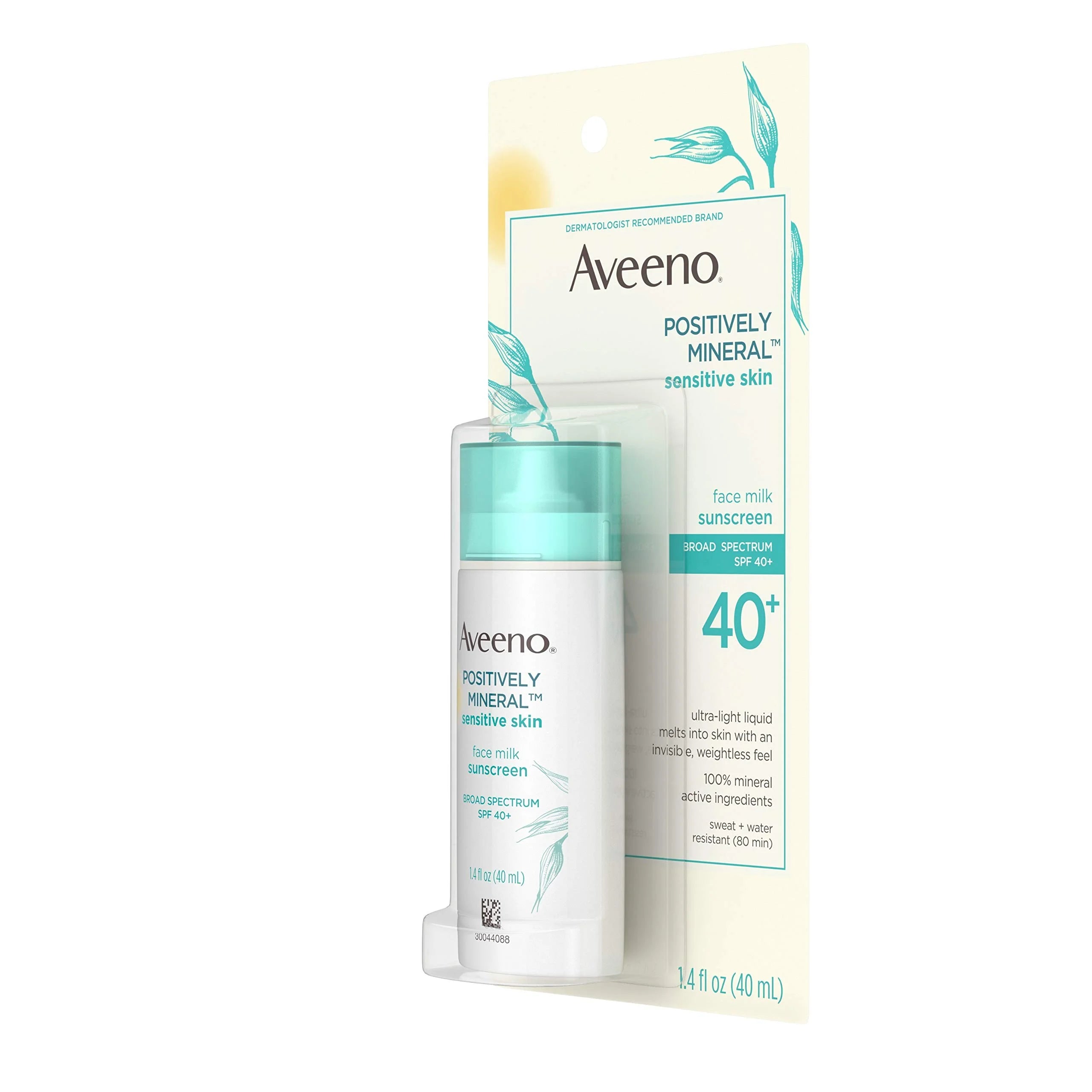 SPF 40+ Zinc Oxide & Titanium Dioxide Oil-Free Facial Sunscreen, 1.4 Fl. Oz K912853