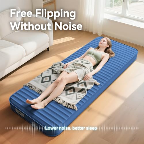 Self Inflating 4" Memory Foam Camping Pad with Built-in Electric Pump V59298