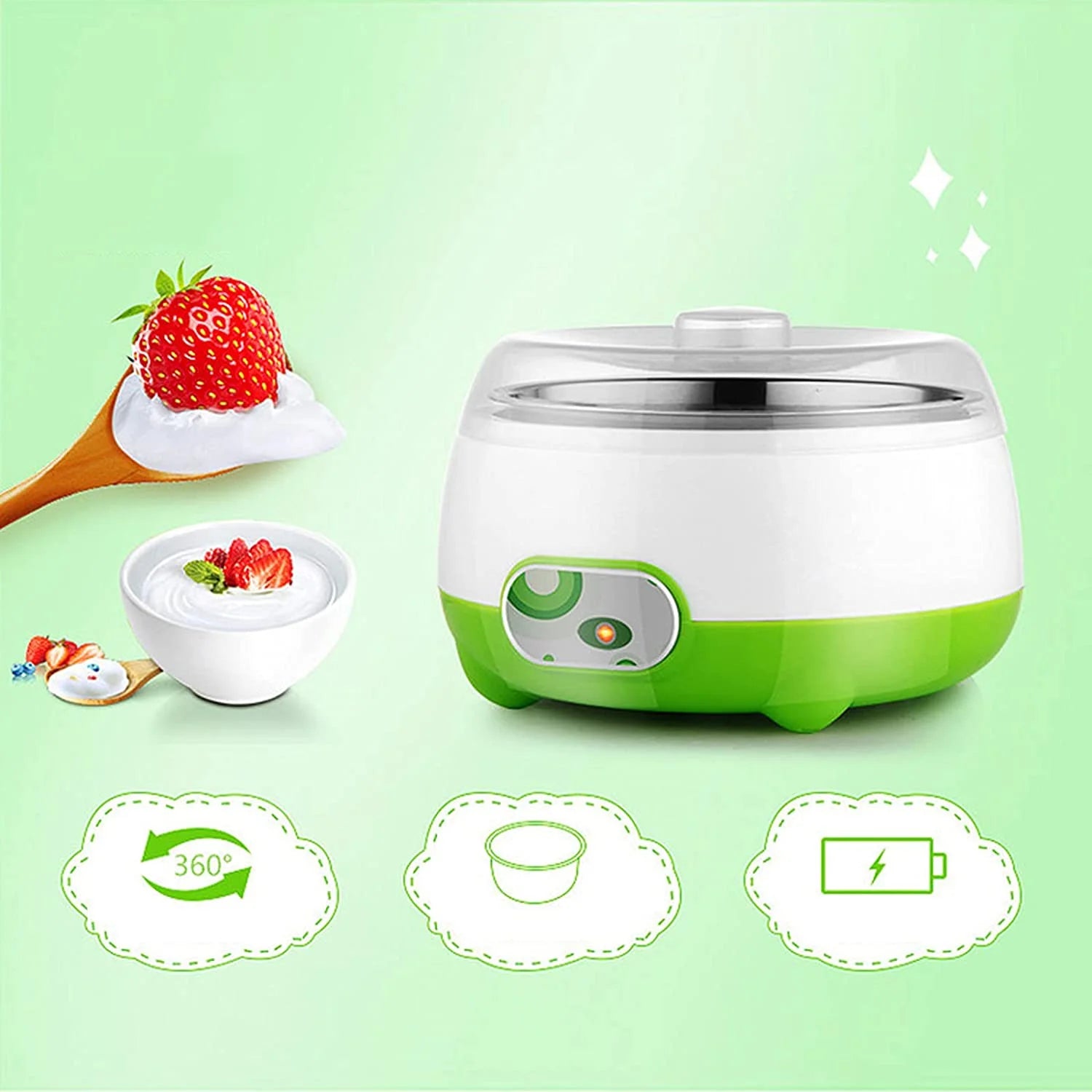 Stainless Steel Yogurt Maker N535