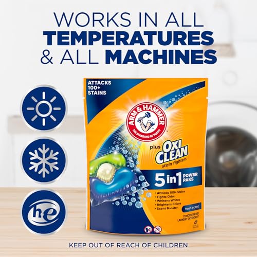 42 Count Laundry Detergent Power Paks U7834