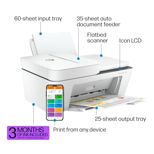 Wireless All-in-One Color Inkjet Printer, Scanner, Copier T700