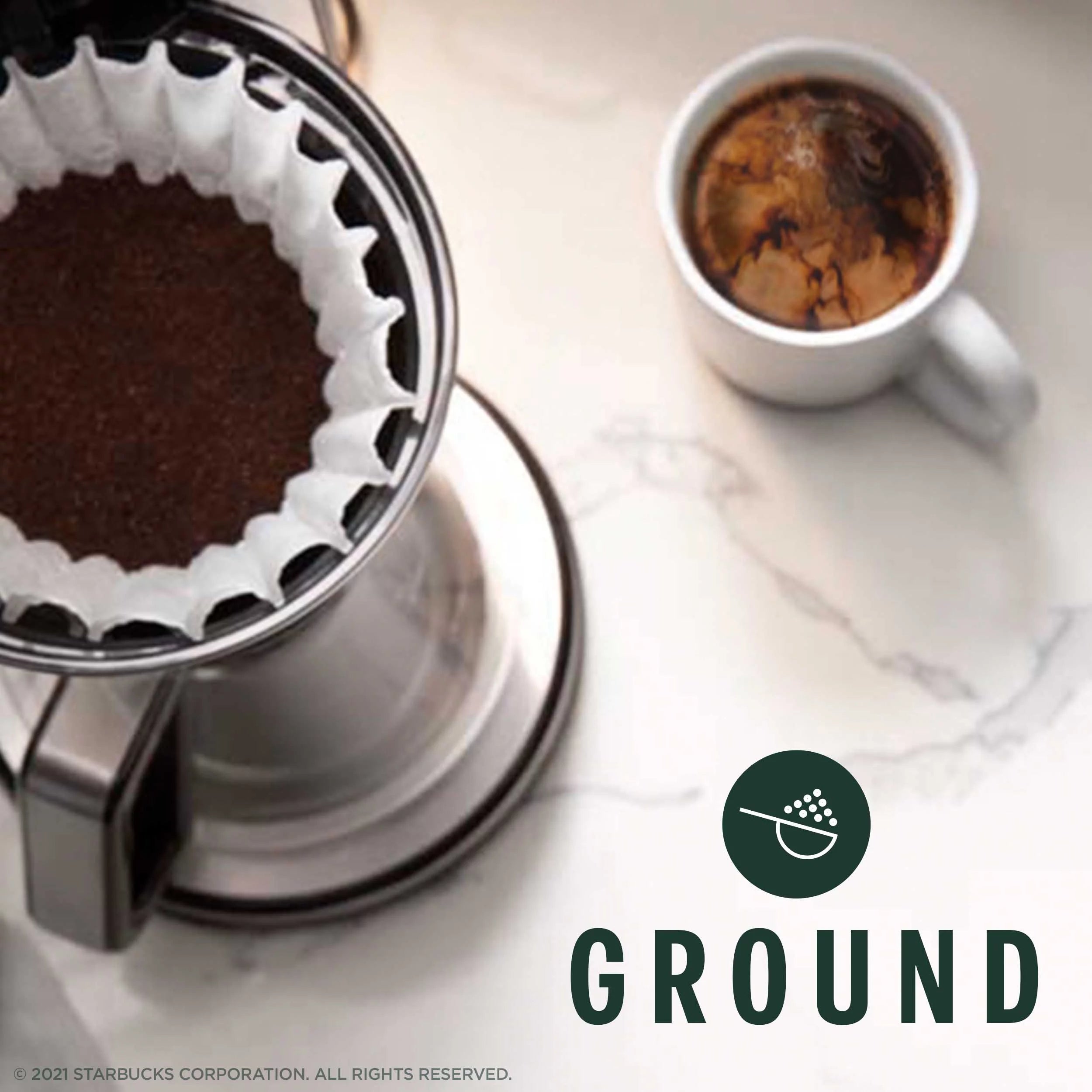 (2 pack) Medium Roast Ground Coffee, 28 oz F9023