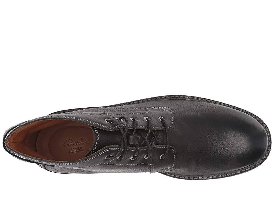 Black Leather Shoes D46154