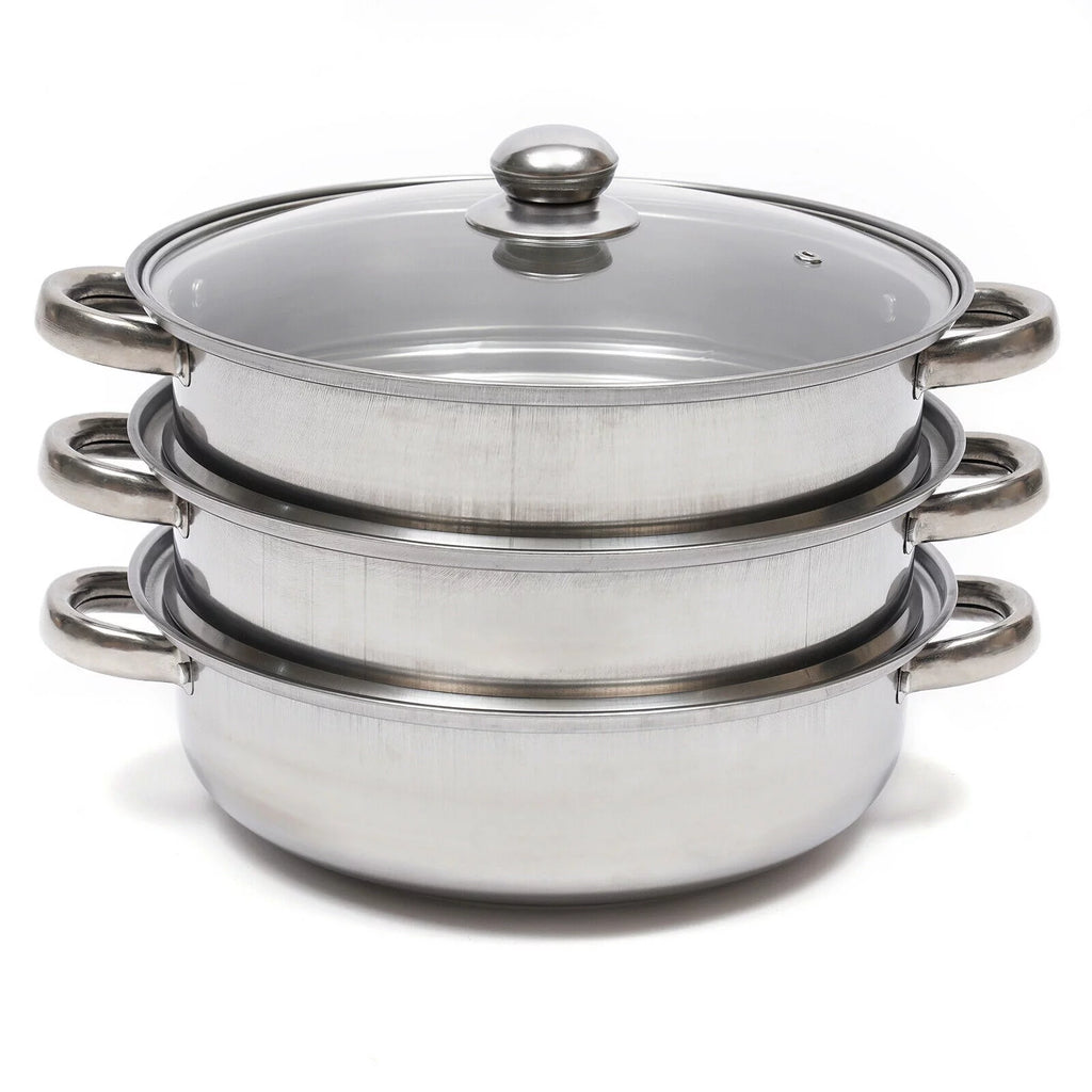 3 Tier Food Steamer with Lid R97378