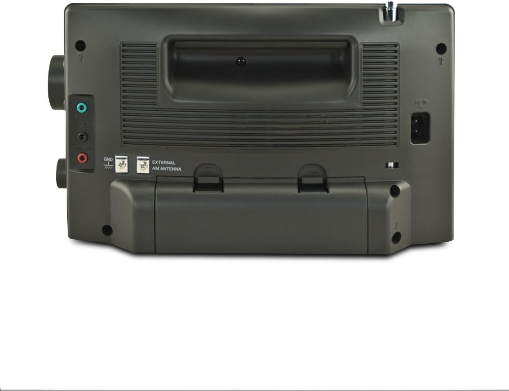 Black Portable AM FM Weather Radio T81196