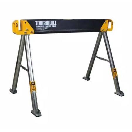 42.4 in. W x 28.8 in. H Steel Sawhorse and Jobsite Table 1100 lb. Capacity U717042