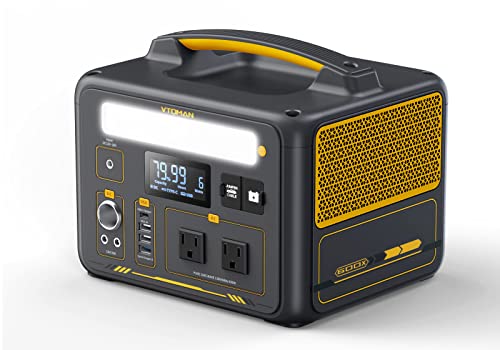 Portable Power Station with 600W AC Outlets V50989