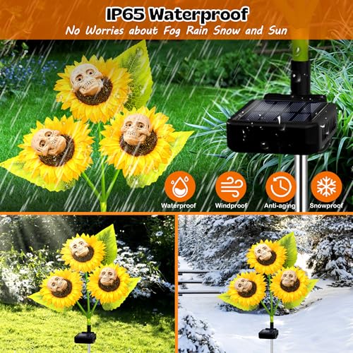 12 Pack Outdoor Solar LED Christmas Lights with 8 Lighting Modes N79713