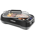 1500W Smokeless Indoor Grill with Lid, Non-stick Removable Grill Plate S45229