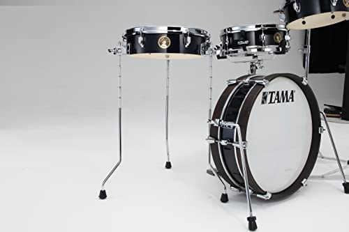 Hairline Black 4-piece Shell Pack with Snare Drum Y651