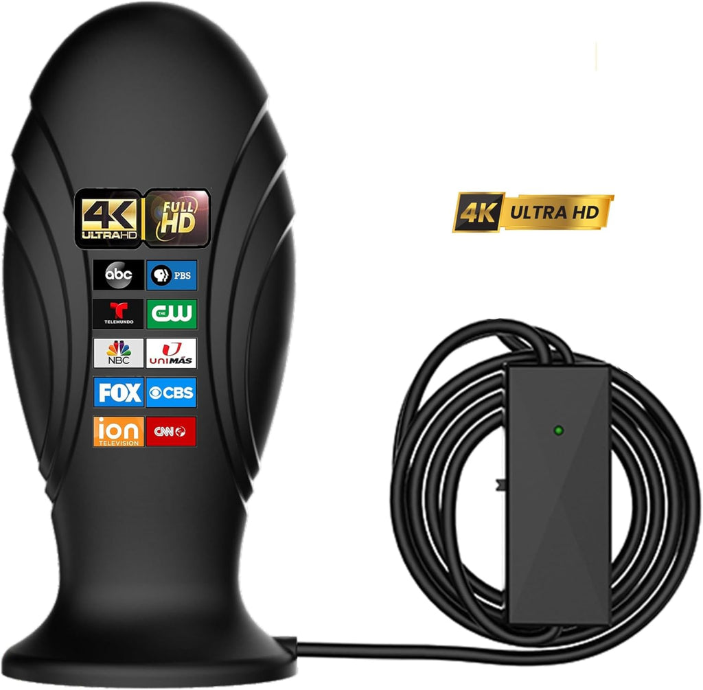 TV Antenna with 10FT Coax HDTV Cable J392
