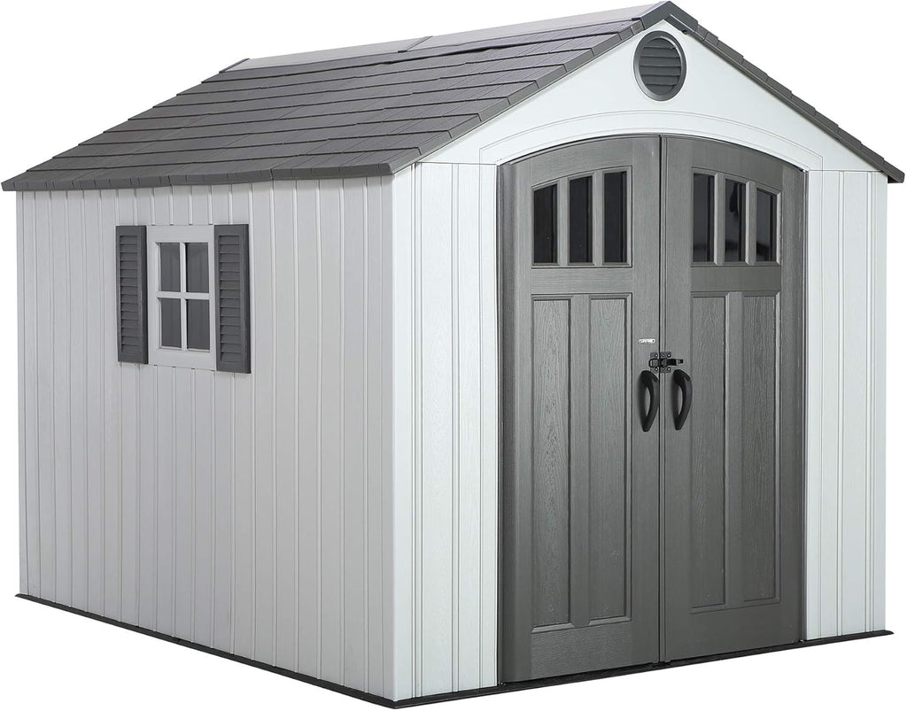 8 x 10 Ft. Gray Outdoor Storage Shed U166538