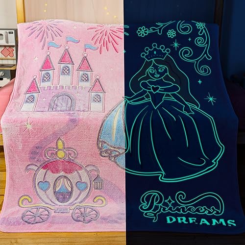 Blue Fleece Throw Blanket 50"X60" V184305