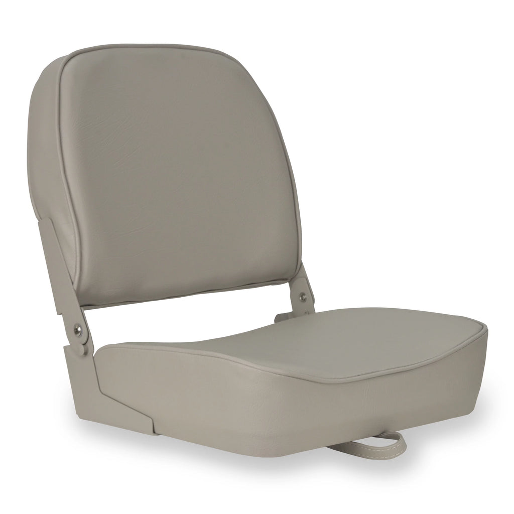 Gray 16" Folding Fishing Boat Seat M475429