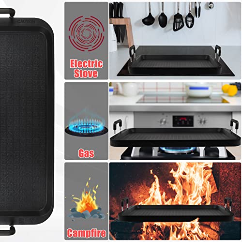 2 Burner Non-Stick Aluminum Griddle U43943