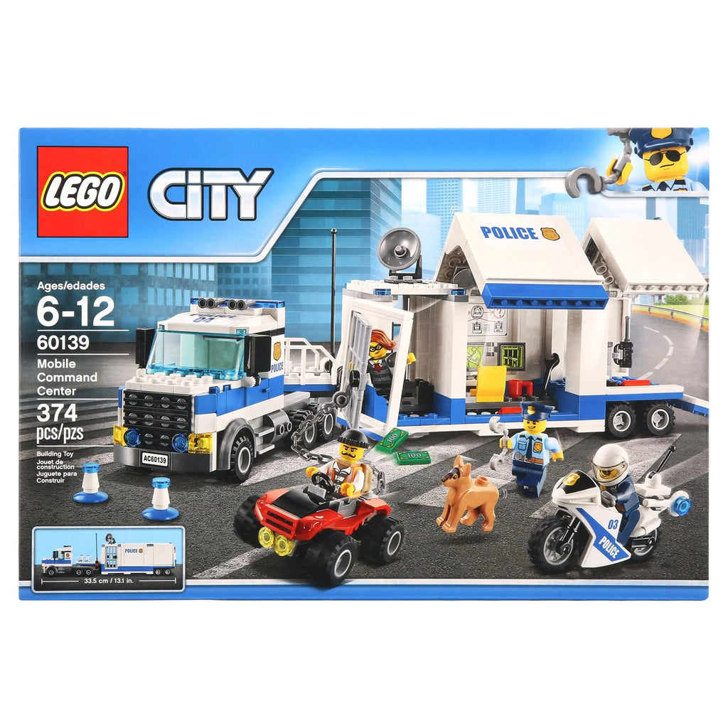 LEGO City Police Mobile Command Center 374 Pieces Z501851