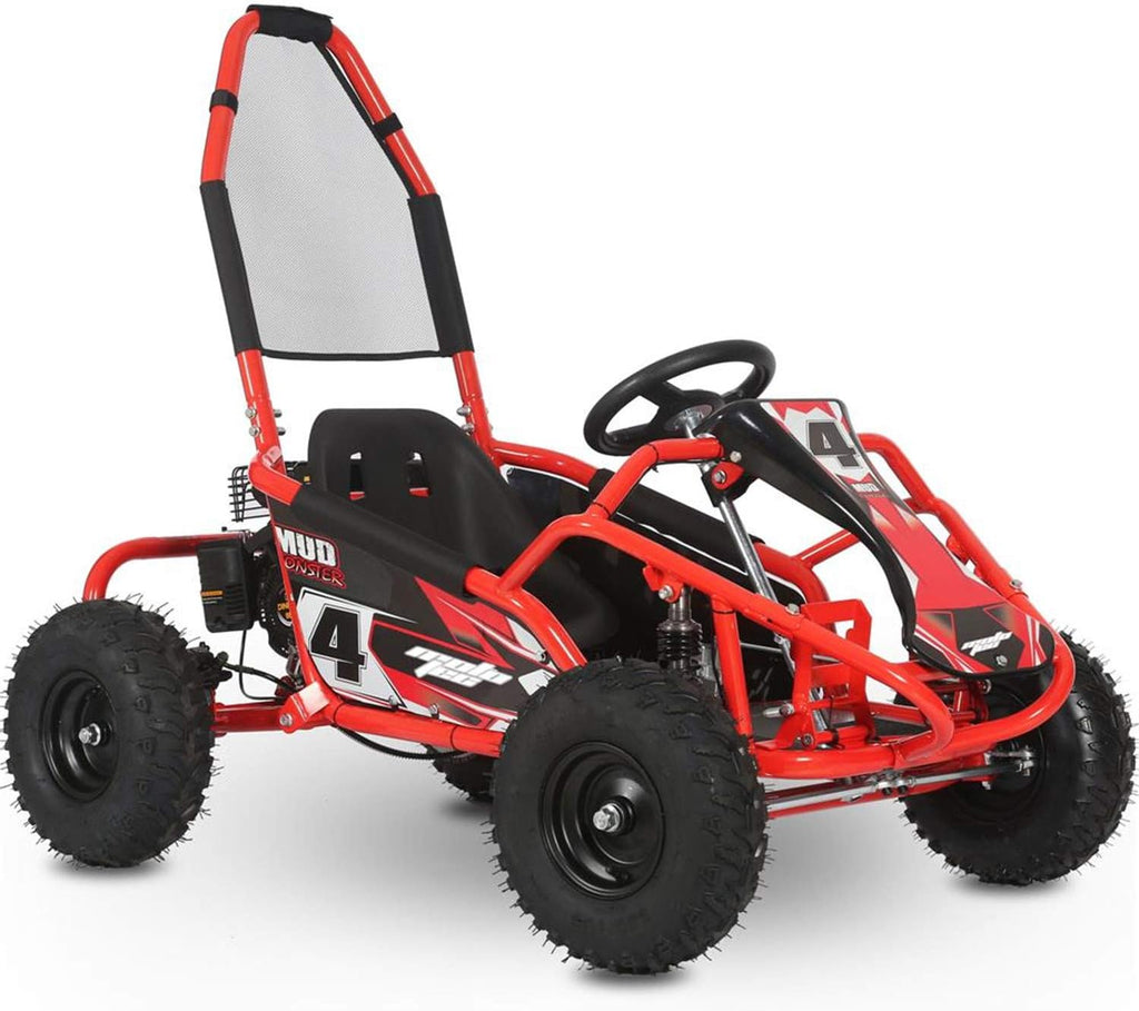 Red 98cc Go Kart Full Suspension A524874