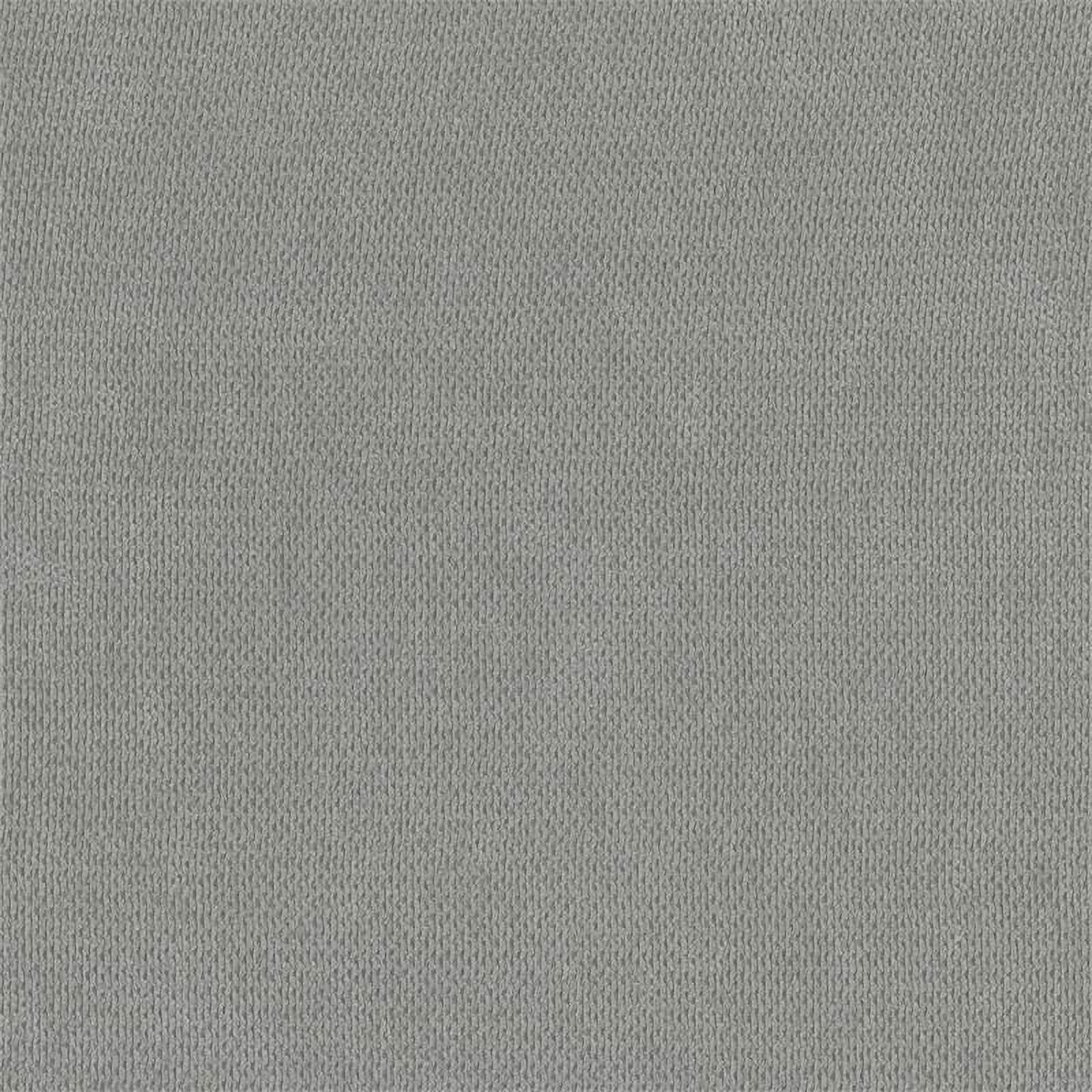 Light Gray Textured Fabric Sofa O125373
