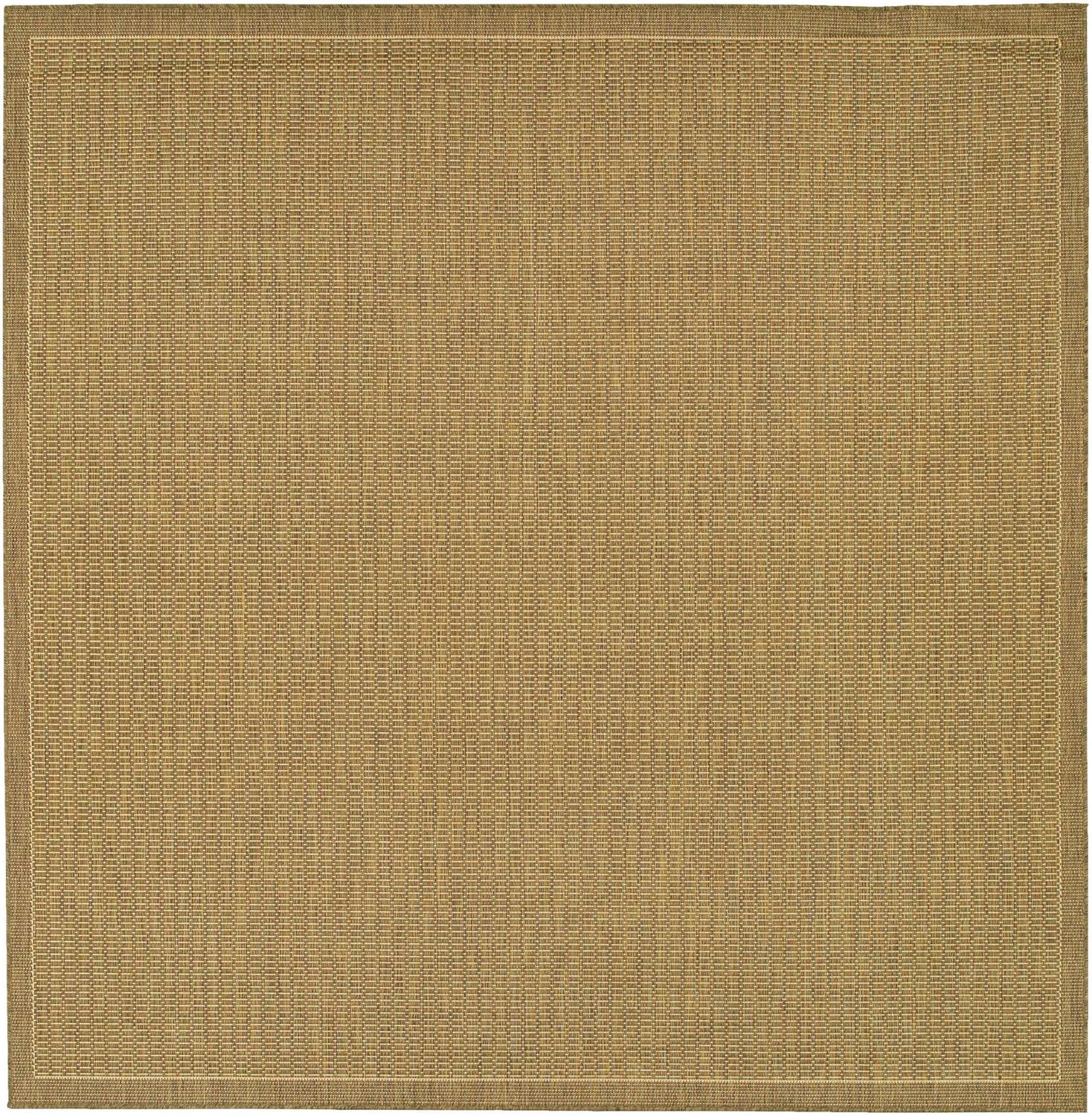Cocoa Brown-Natural 7'6" Indoor/Outdoor Area Rug A57279