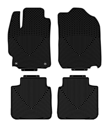 Black 3D Custom Fit All-Weather Floor Mats Set for Toyota Camry K408