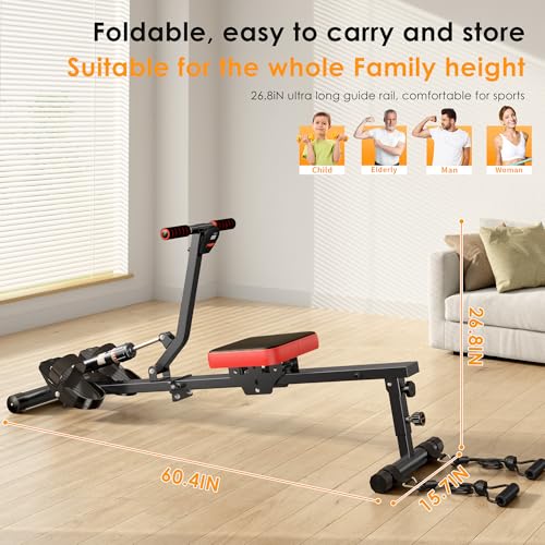 Rowing Machine with 12 Levels of Resistance J3747