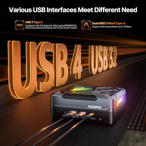 Mini PC N95 8GB LPDDR5 256GB M.2 SSD Dual Gigabit Ethernet X445496