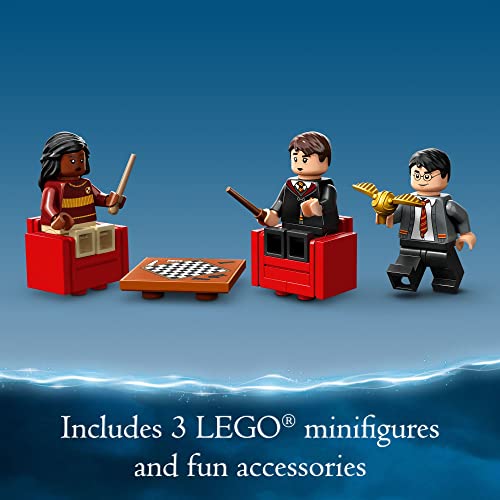 Lego Harry Potter Gryffindor House Banner Set 76409 With Building Elements, Toy, Wall Display, Fold Up Travel Toy, Collectible with 3 Minifigures G461