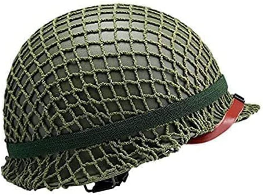 M1 Replica Helmet with Net Canvas Chin Strap T63929