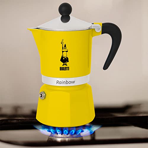 Green Aluminium Moka Pot 3 Cups M192072