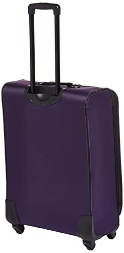 Purple 3-Piece Softside Luggage Set with Spinner Wheels (21/25/29) Z503