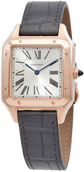 18kt Rose Gold Silver Dial Men's Large Watch G337