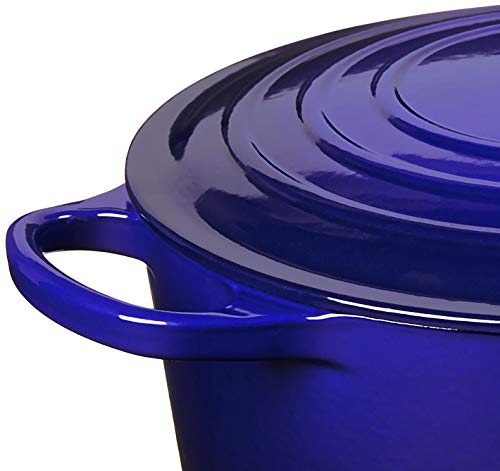5.5 qt. Enameled Cast Iron Round Dutch Oven R763