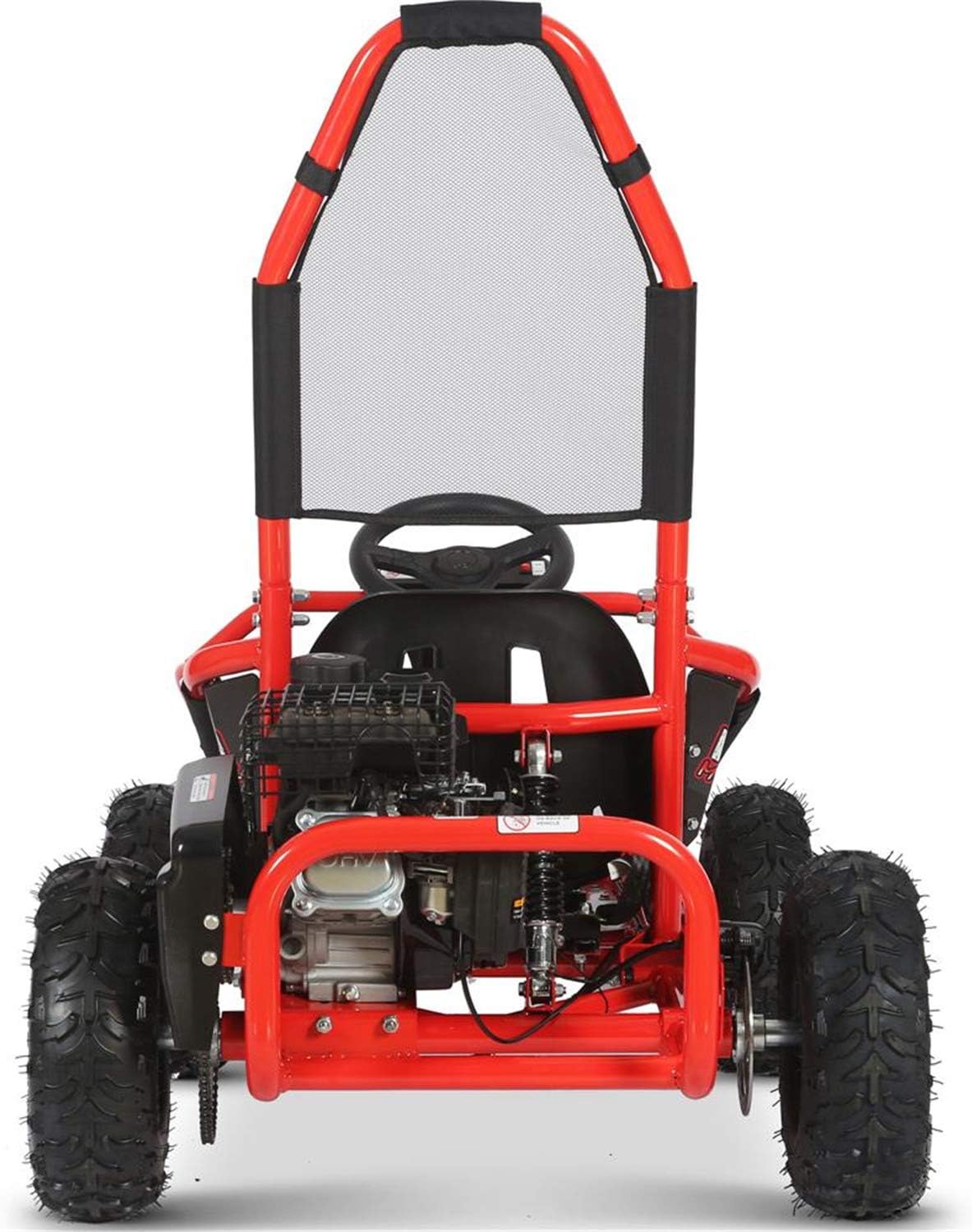 Red 98cc Go Kart Full Suspension A524874