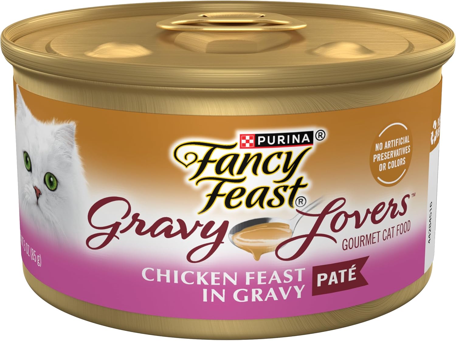 Chicken Feast Pate Wet Cat Food, 3 oz. Cans, Pack of 24 F216