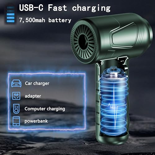 150000RPM Electric Air Duster with LED Light N98466