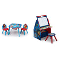 Kids Table and Chair Set with Storage, 2 Chairs Included U70672