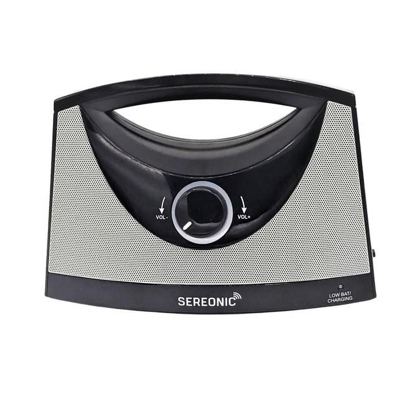 Portable Wireless TV Speakers (Black/Silver) K3047