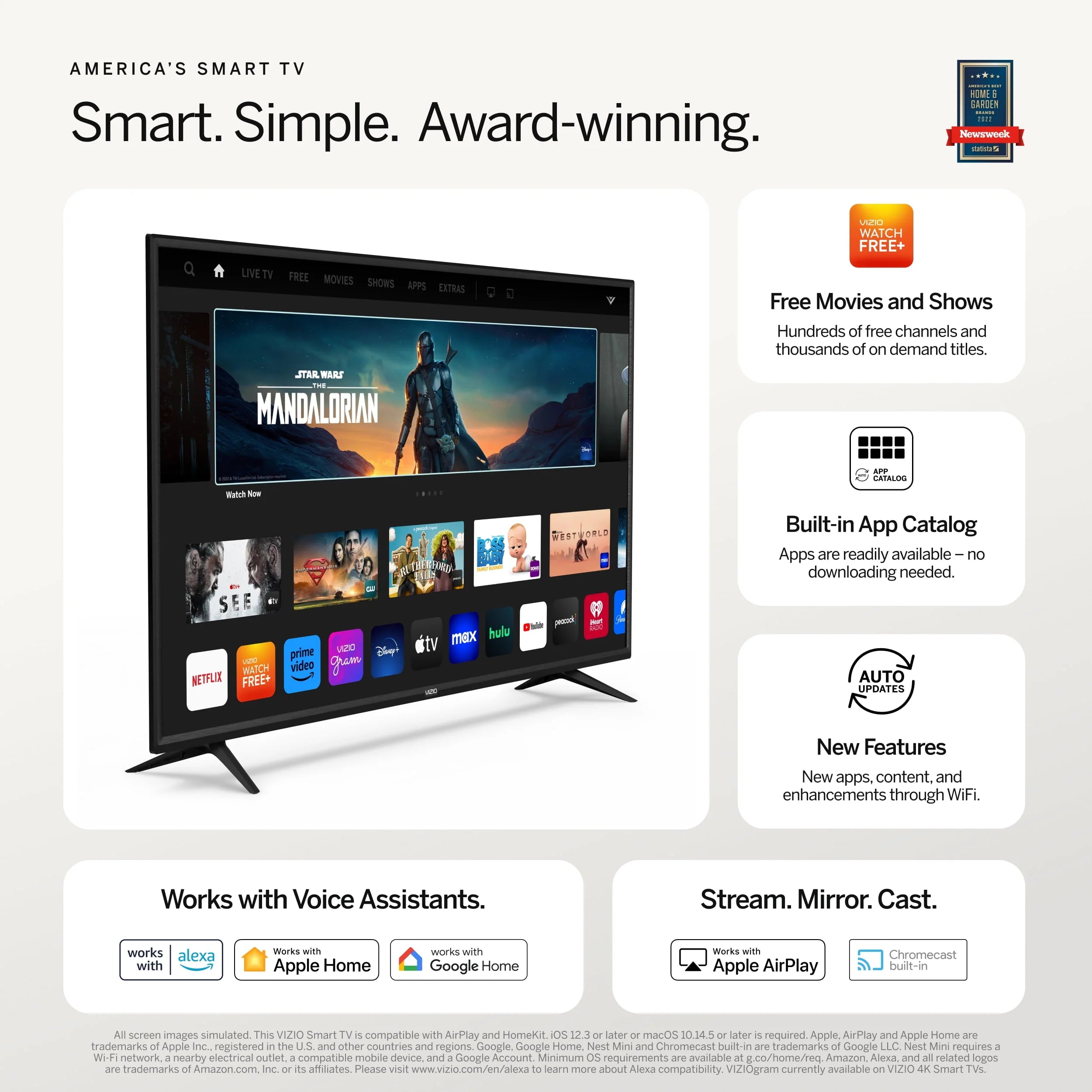 50 Class 4K UHD LED Smart TV E99513