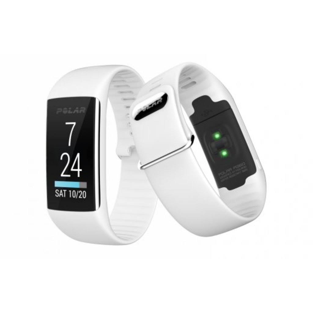 White Fitness Tracker with Wrist Heart Rate Monitor N61194