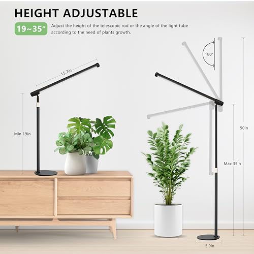 Full Spectrum LED Desk Plant Light with Stand H700847