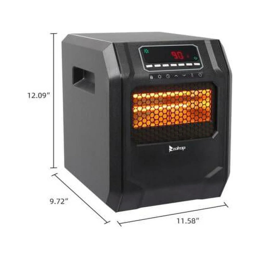 1500W Infrared Space Heater with Remote S96338