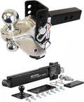 Adjustable Hitch Combo Ball & Sway Control Towing Kit S498345