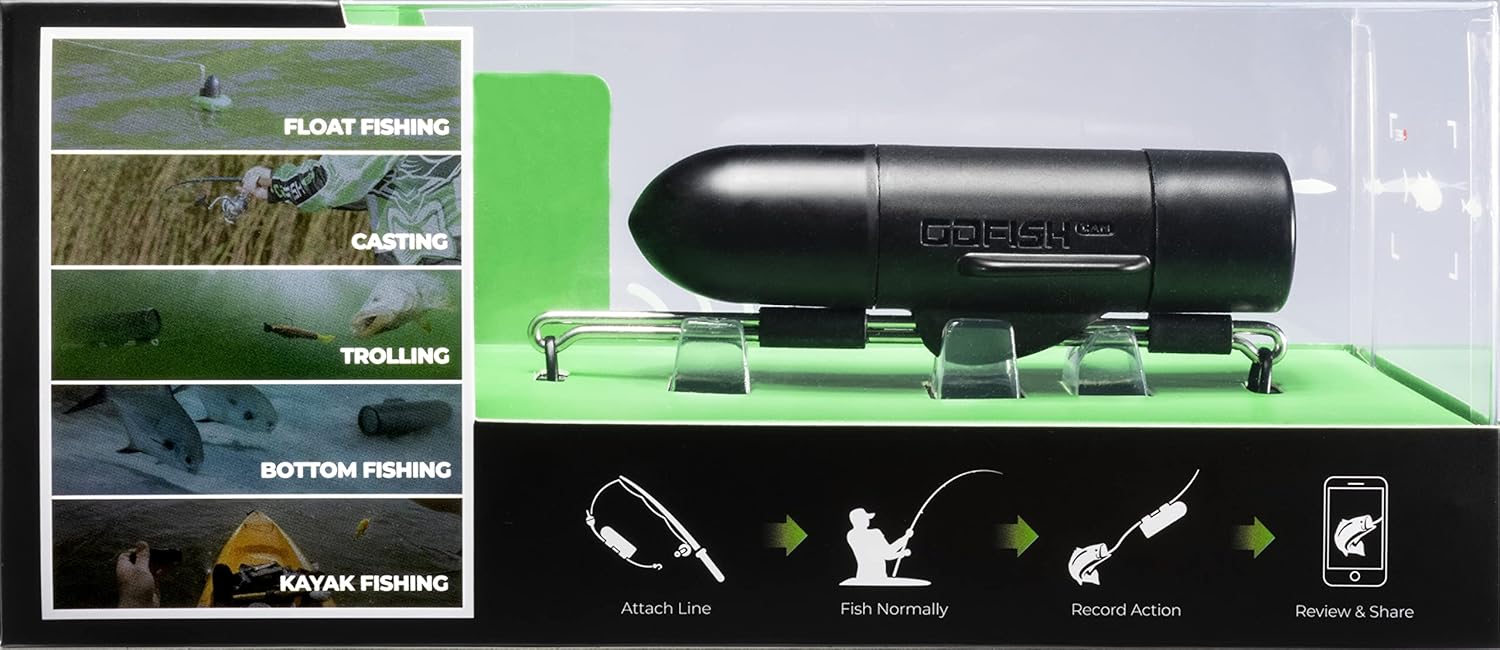 Black Wireless Underwater Fishing Camera U3802