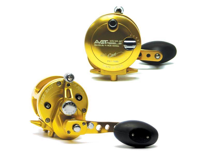 Silver 2-Speed Lever Drag Casting Reel I14110